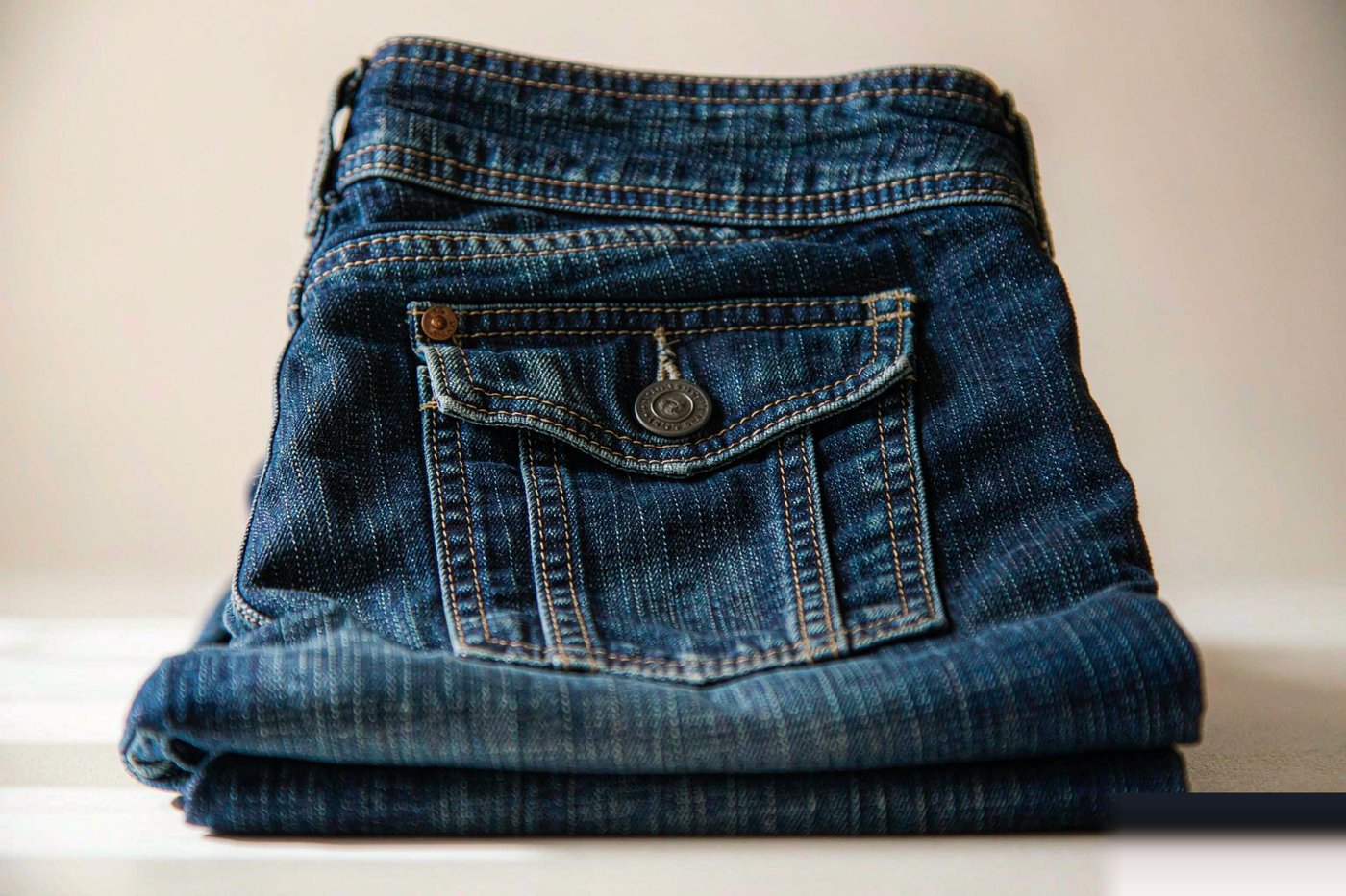 Bentleys Denim — Women's Jeans in Every Fit Close view of denim stitching, a rivet and the inside of a pocket
