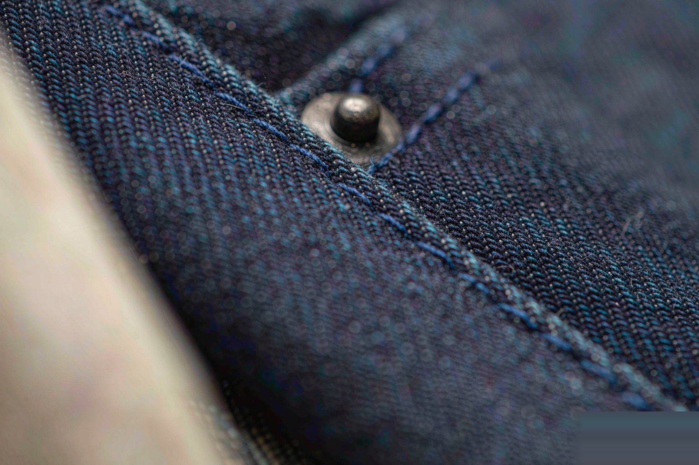 Bentleys Denim — Women's Jeans in Every Fit Indigo denim fabric, shot close